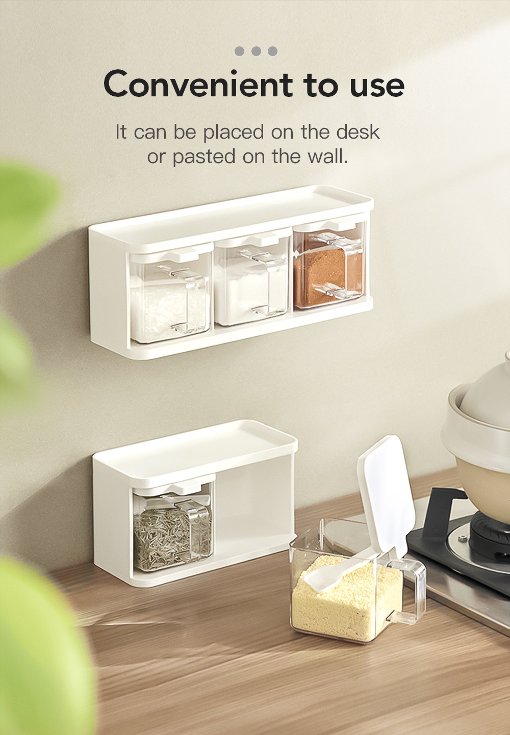 Kitchen Condiment Storage Box-5